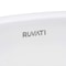 Ruvati 14 inch Bathroom Vessel Sink Round Gold Decorative Art Above Vanity Counter White Ceramic RVB0314WG - alternate 8